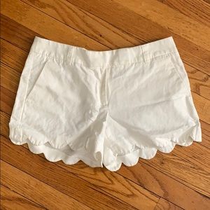 J. Crew factory scallop edge short